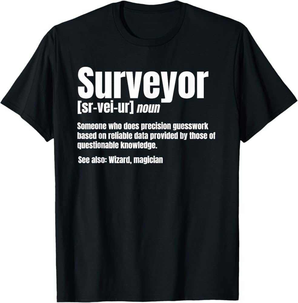 Amazon.com: Surveyor Noun Geodesists Cartographer Valuer Land